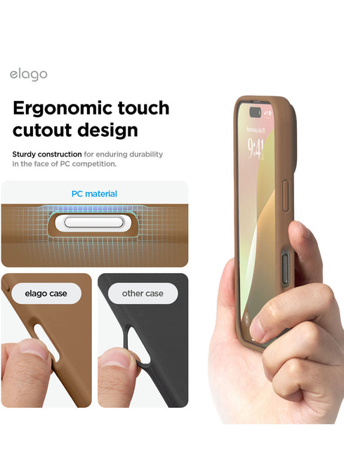 elago iPhone 16 Pro MAX Case Liquid Silicone
